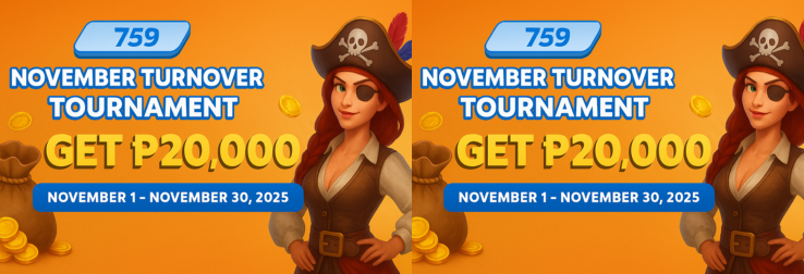 759 Gaming November Tournament — Win ₱20,000