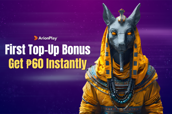 First Top-Up Bonus – Get ₱60 Instantly