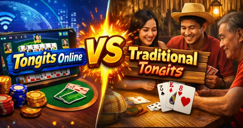 Tongits Online vs Traditional Tongits