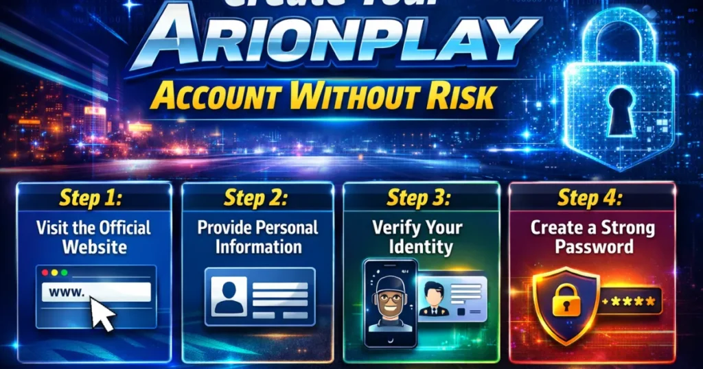 Create Your Arionplay Account Without Risk