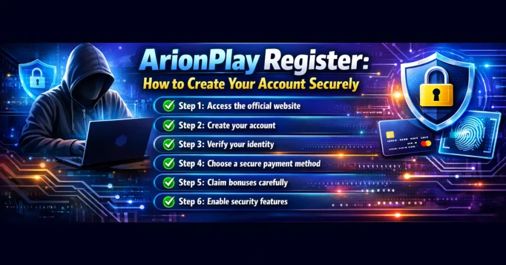 ArionPlay Register: How to Create Your Account Securely